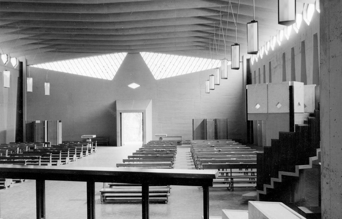 Chiesa parrocchiale, Canton Vesco, Ivrea - 1958