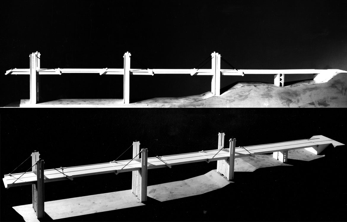 Ponte sul fiume Entella - 1966