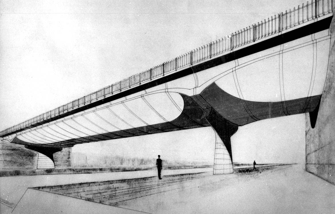 Ponte canale Milano-Cremona-Po - 1965